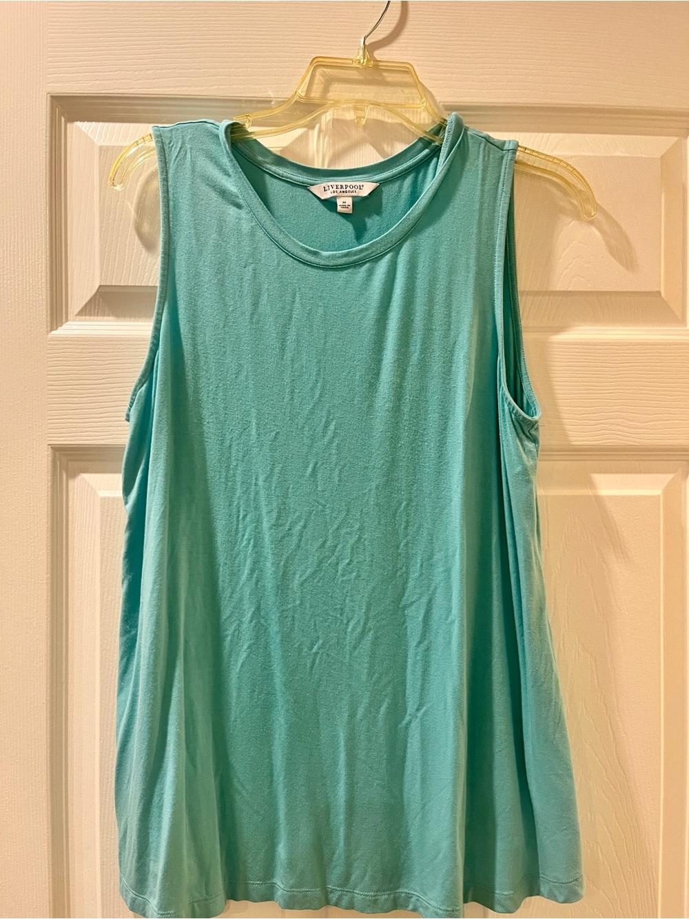 Liverpool Teal Sleeveless Tank Top